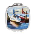 Carolines Treasures Symmetry Sailboats Compact Mirror JMK1242SCM